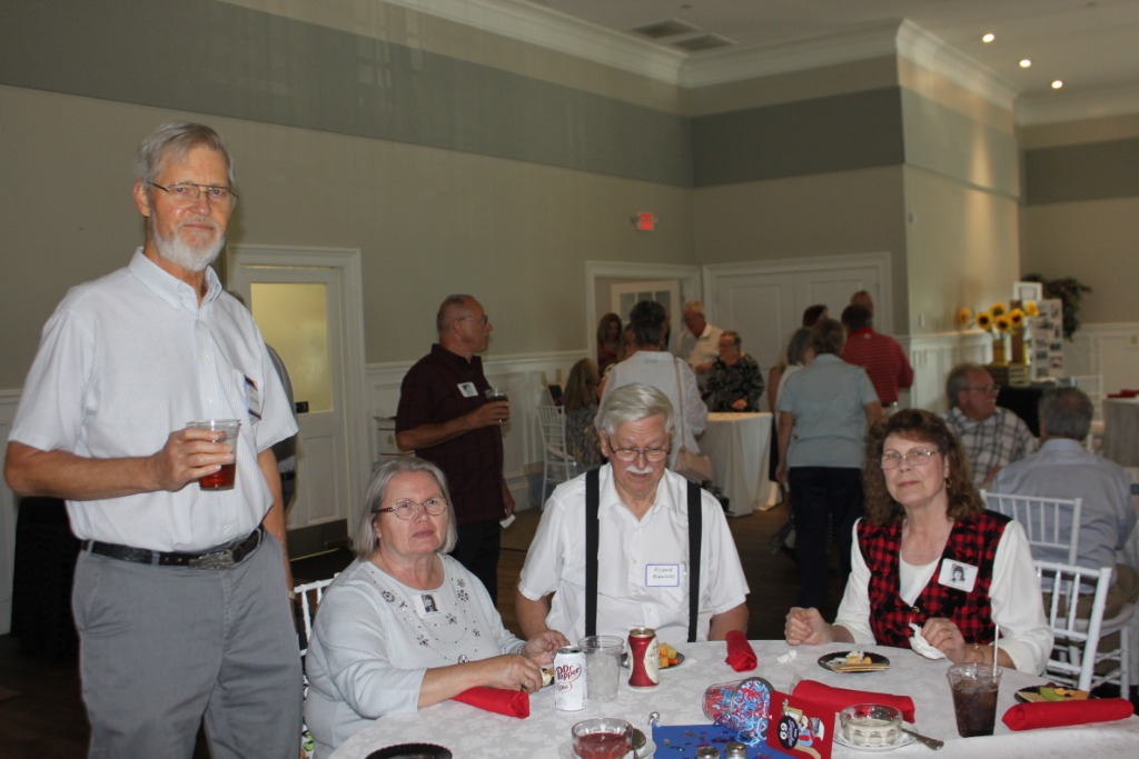 Left to Right:  Judith Mckenneys spouse, Barb Miller & spouse and Judith McKinney