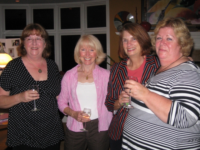 Nancy Baker, Sue Sherrick, Nancy Nickell, & Betty Garvin